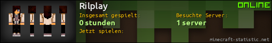 Benutzerleisten 560x90 für Rilplay
