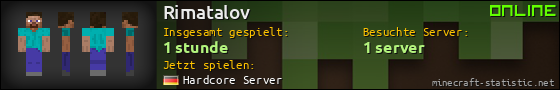 Benutzerleisten 560x90 für Rimatalov