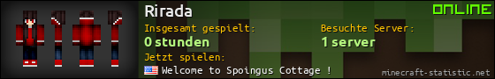 Benutzerleisten 560x90 für Rirada