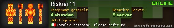 Benutzerleisten 560x90 für Riskier11