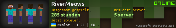 Benutzerleisten 560x90 für RiverMeows