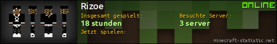 Benutzerleisten 560x90 für Rizoe