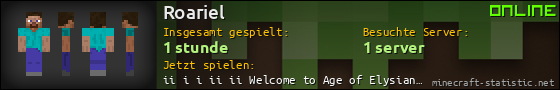 Benutzerleisten 560x90 für Roariel