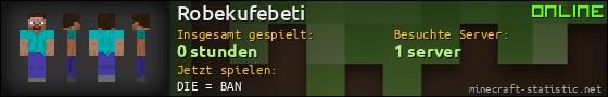 Benutzerleisten 560x90 für Robekufebeti