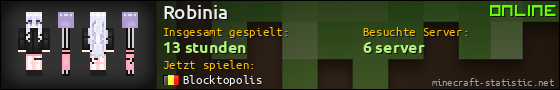 Benutzerleisten 560x90 für Robinia