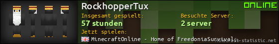 Benutzerleisten 560x90 für RockhopperTux