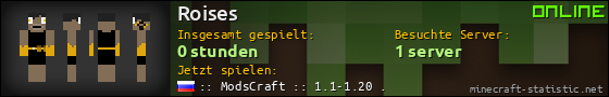 Benutzerleisten 560x90 für Roises