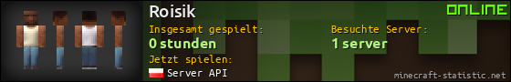 Benutzerleisten 560x90 für Roisik