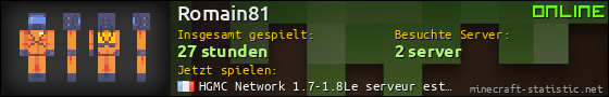 Benutzerleisten 560x90 für Romain81