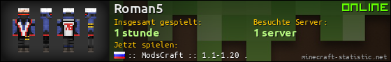Benutzerleisten 560x90 für Roman5
