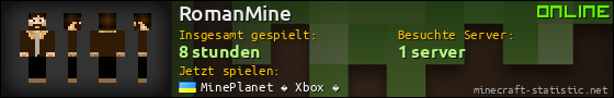 Benutzerleisten 560x90 für RomanMine