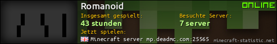 Benutzerleisten 560x90 für Romanoid