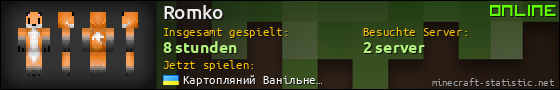 Benutzerleisten 560x90 für Romko