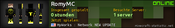 Benutzerleisten 560x90 für RomyMC