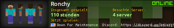 Benutzerleisten 560x90 für Ronchy