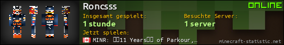 Benutzerleisten 560x90 für Roncsss