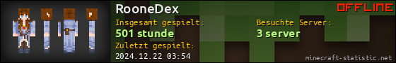 Benutzerleisten 560x90 für RooneDex