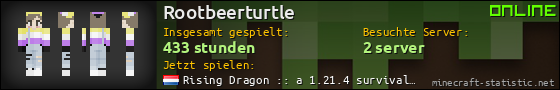 Benutzerleisten 560x90 für Rootbeerturtle