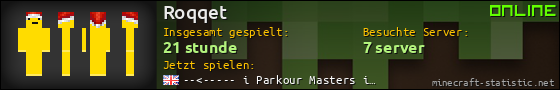 Benutzerleisten 560x90 für Roqqet