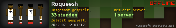 Benutzerleisten 560x90 für Roqueesh