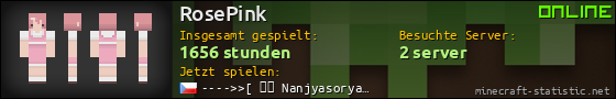 Benutzerleisten 560x90 für RosePink