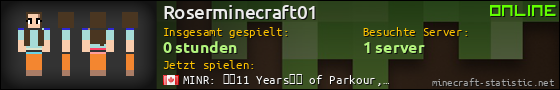 Benutzerleisten 560x90 für Roserminecraft01