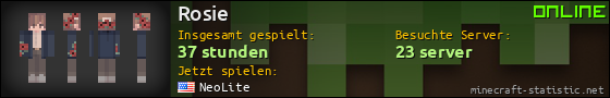 Benutzerleisten 560x90 für Rosie