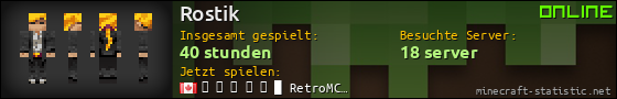 Benutzerleisten 560x90 für Rostik
