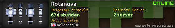 Benutzerleisten 560x90 für Rotanova