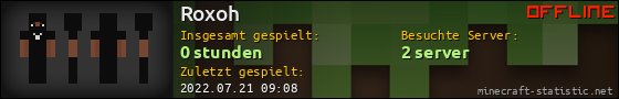 Benutzerleisten 560x90 für Roxoh