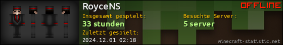 Benutzerleisten 560x90 für RoyceNS