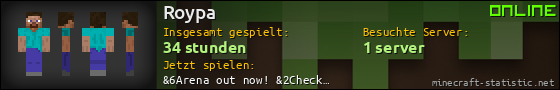 Benutzerleisten 560x90 für Roypa