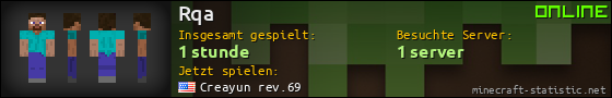 Benutzerleisten 560x90 für Rqa