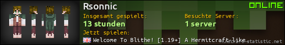 Benutzerleisten 560x90 für Rsonnic