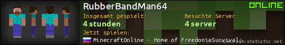 Benutzerleisten 560x90 für RubberBandMan64