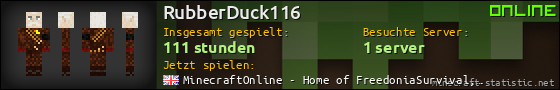 Benutzerleisten 560x90 für RubberDuck116