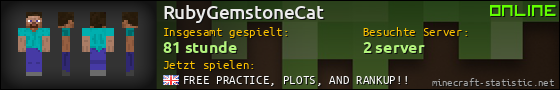 Benutzerleisten 560x90 für RubyGemstoneCat