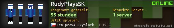 Benutzerleisten 560x90 für RudyPlaysSK