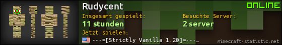 Benutzerleisten 560x90 für Rudycent