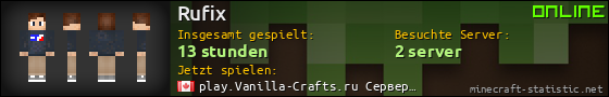 Benutzerleisten 560x90 für Rufix