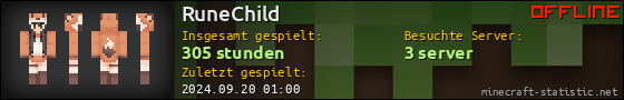 Benutzerleisten 560x90 für RuneChild