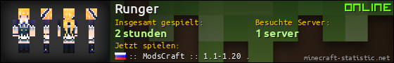 Benutzerleisten 560x90 für Runger