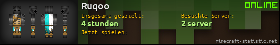 Benutzerleisten 560x90 für Ruqoo