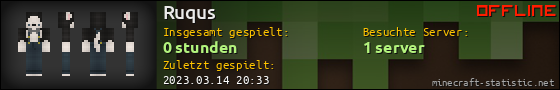 Benutzerleisten 560x90 für Ruqus