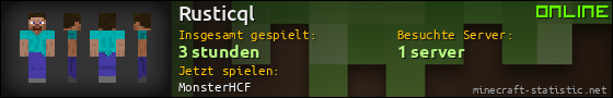 Benutzerleisten 560x90 für Rusticql