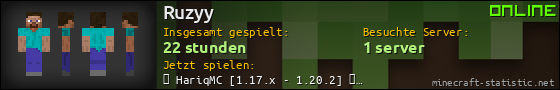 Benutzerleisten 560x90 für Ruzyy