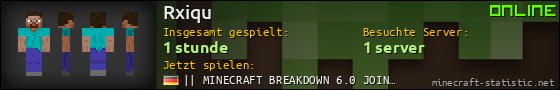 Benutzerleisten 560x90 für Rxiqu