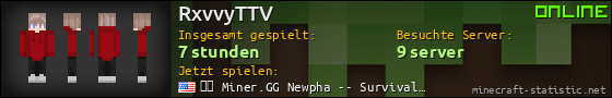 Benutzerleisten 560x90 für RxvvyTTV