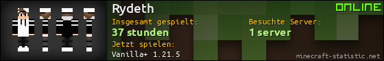 Benutzerleisten 560x90 für Rydeth