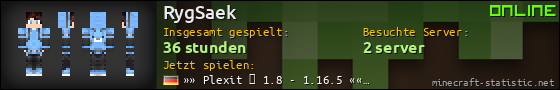 Benutzerleisten 560x90 für RygSaek